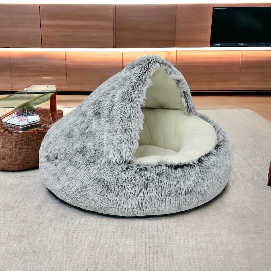 Luxury Plush Cat Bed