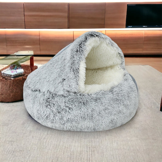 Luxury Plush Cat Bed